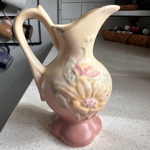 Huff pottery mini pitcher vase